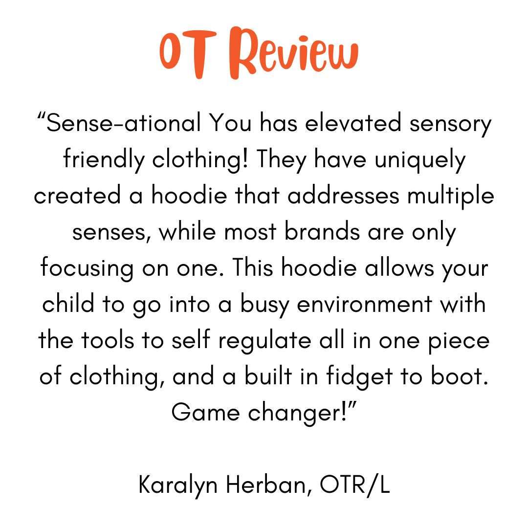 QuietSense Sound Reducing Sensory Hoodie
