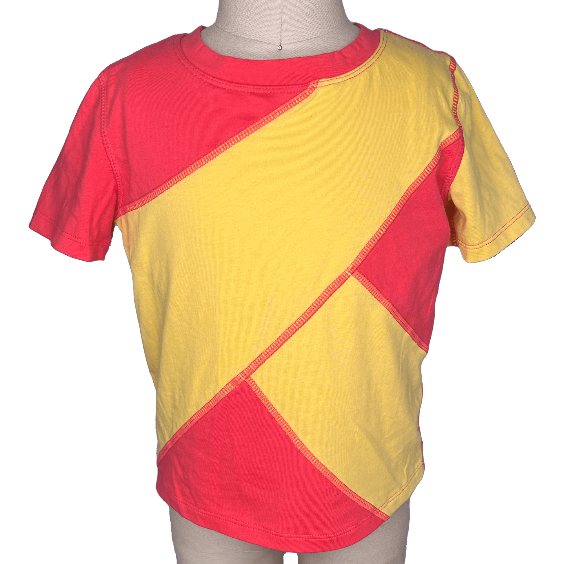 Colorful compression shirt (compression underneath)