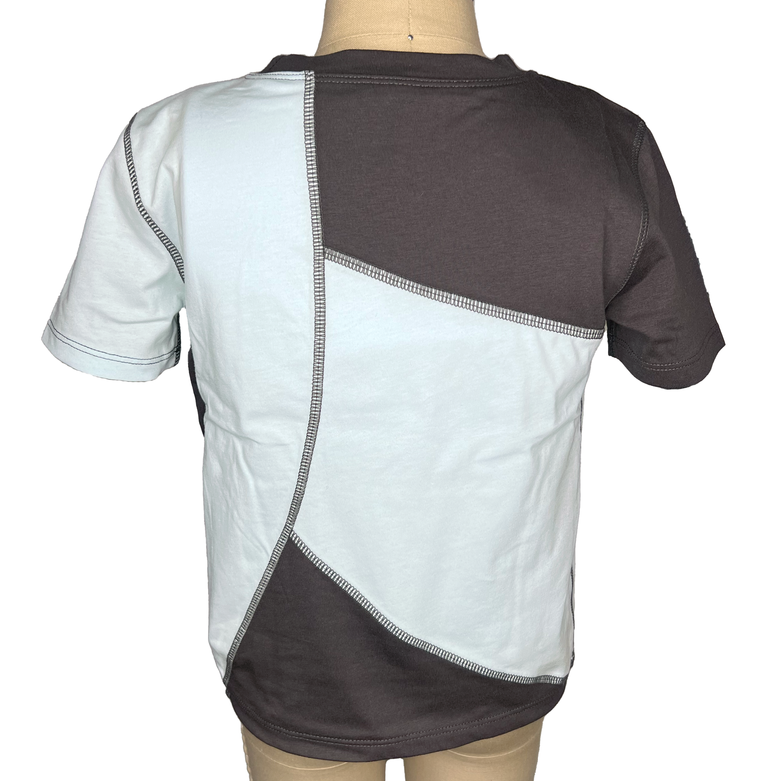 Back design on compression shirt for autism